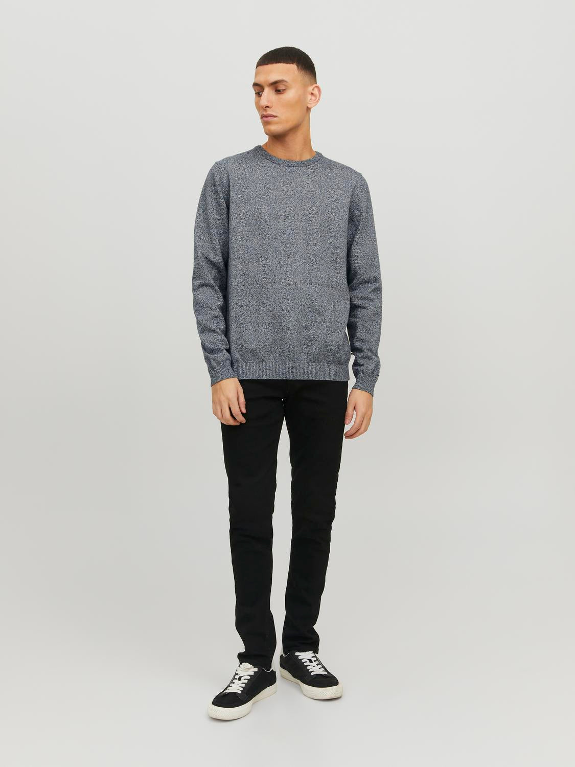 JJEBASIC KNIT CREW NECK NOOS