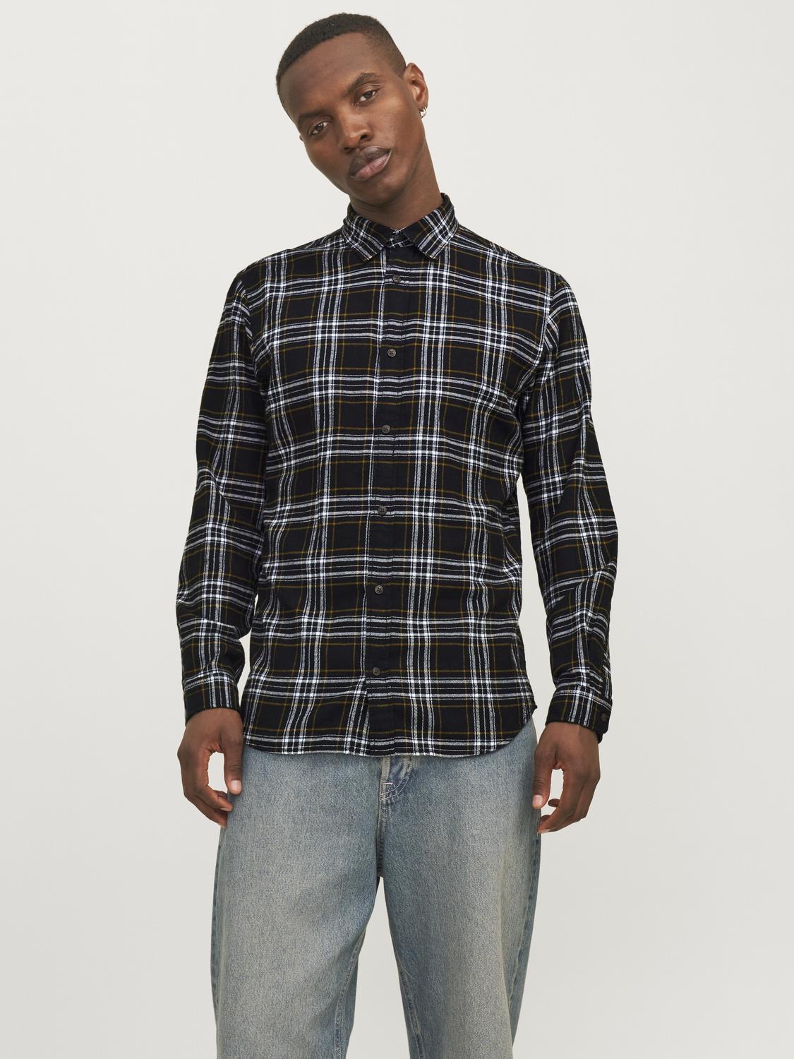 JJJOSHUA FALL FLANNEL SHIRT LS