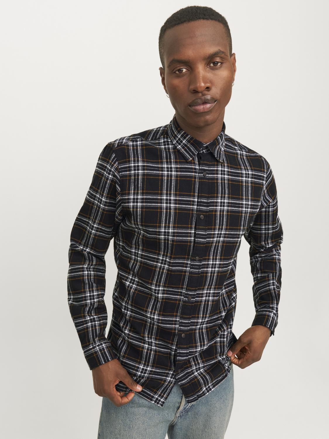 JJJOSHUA FALL FLANNEL SHIRT LS