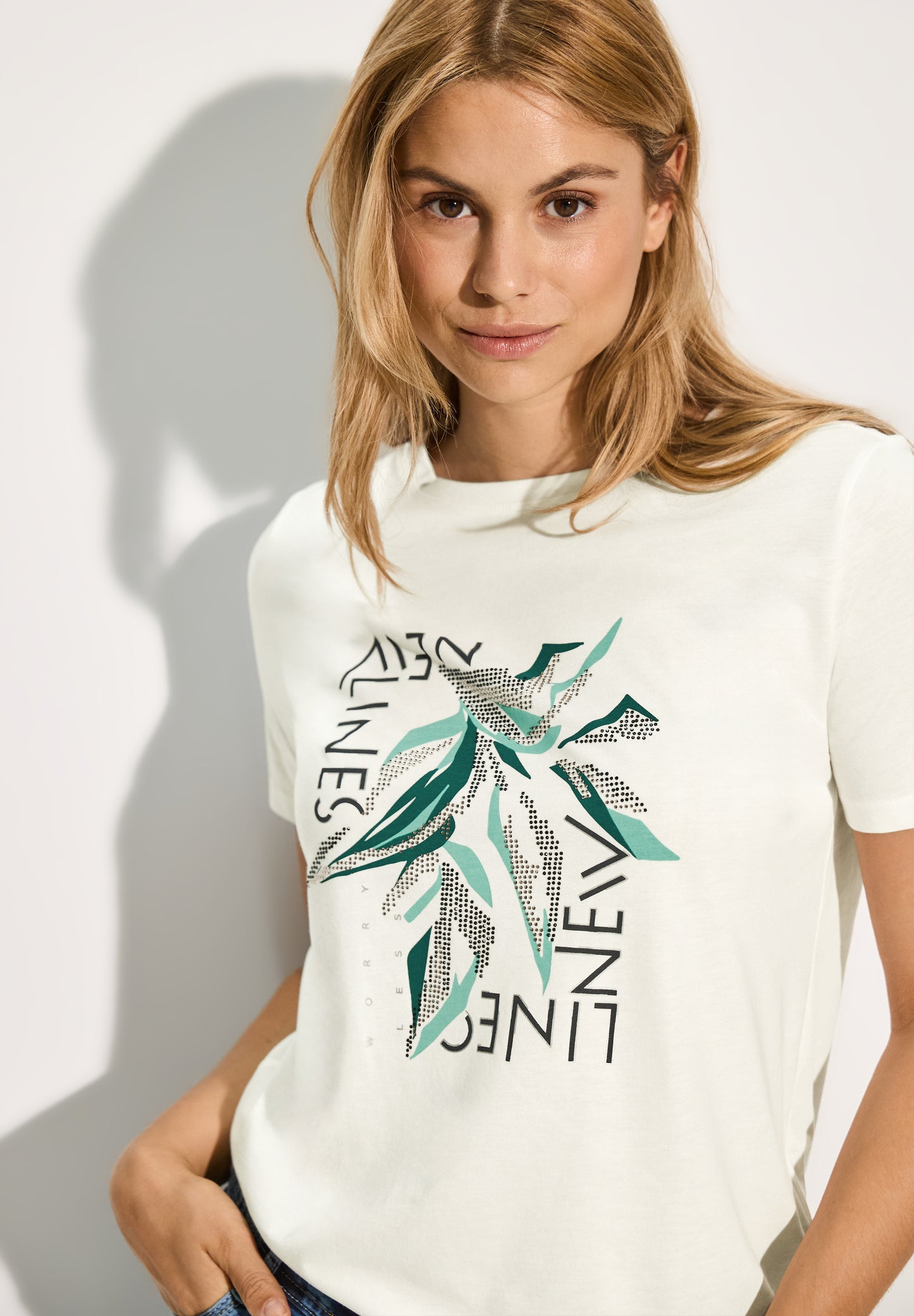 T-Shirt mit Frontprint