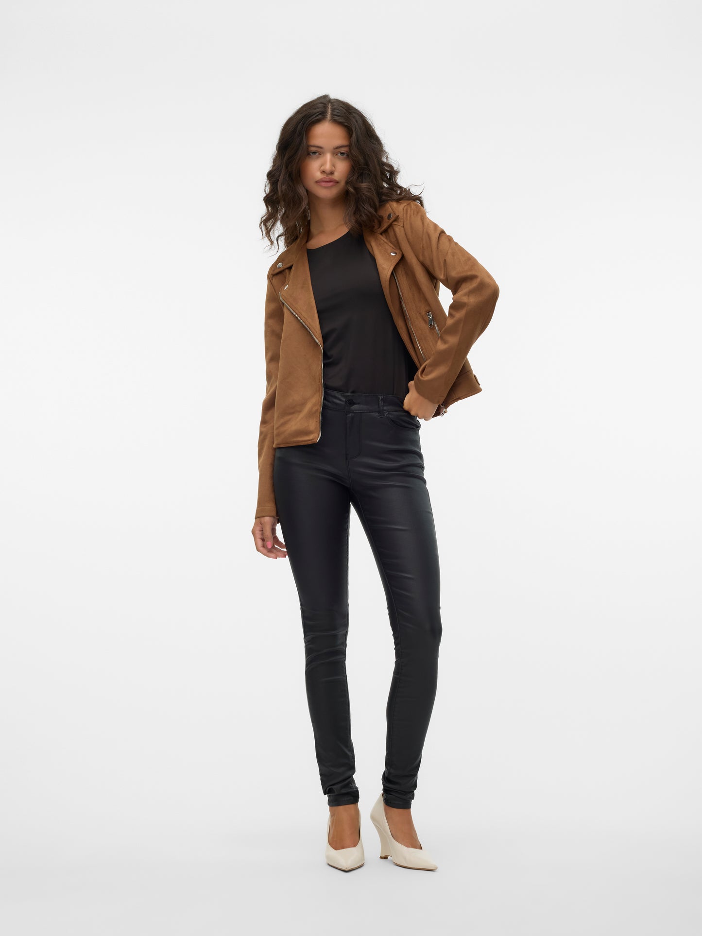 VMJOSE SHORT FAUX SUEDE JACKET NOOS