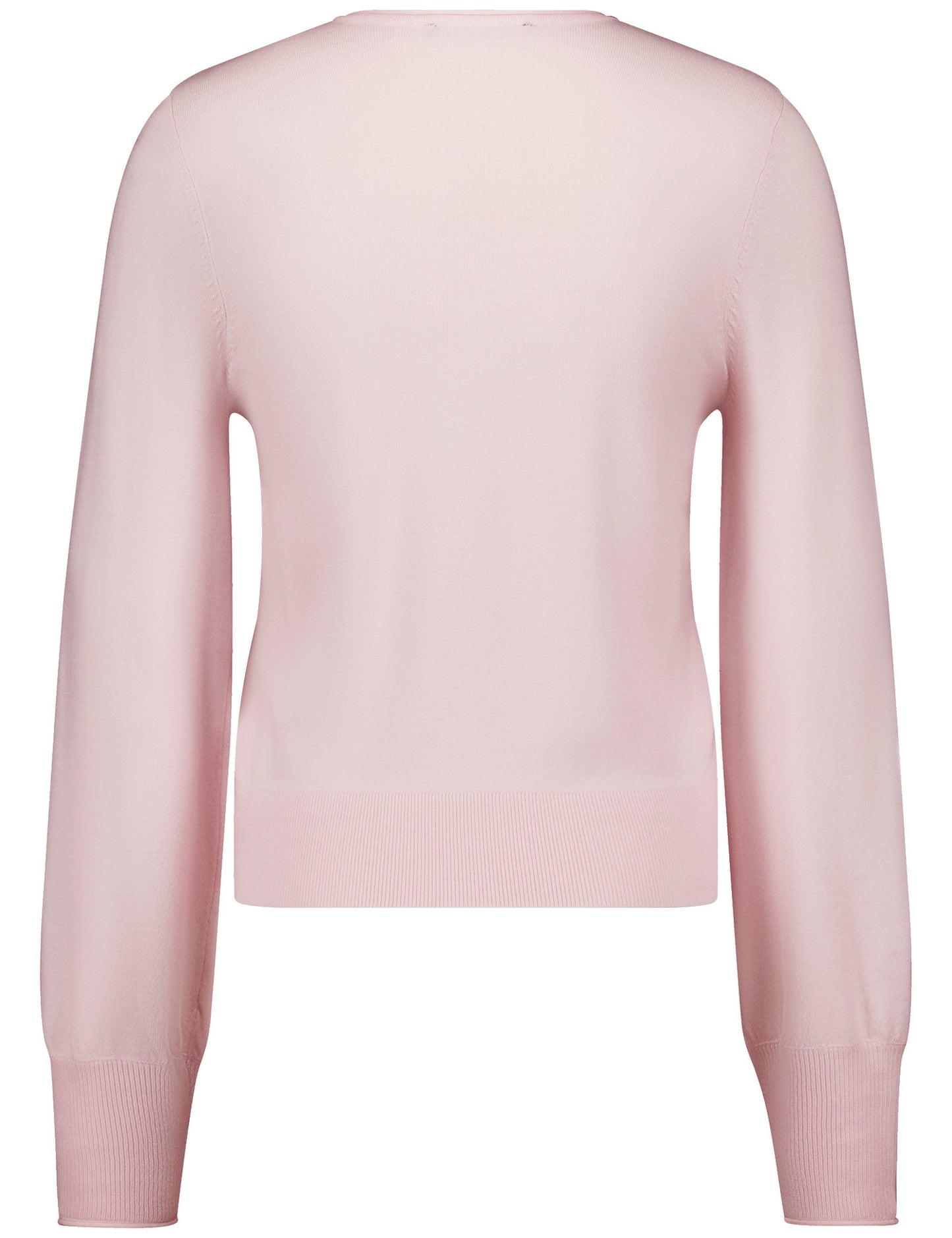 Basic Pullover mit V-Ausschnitt