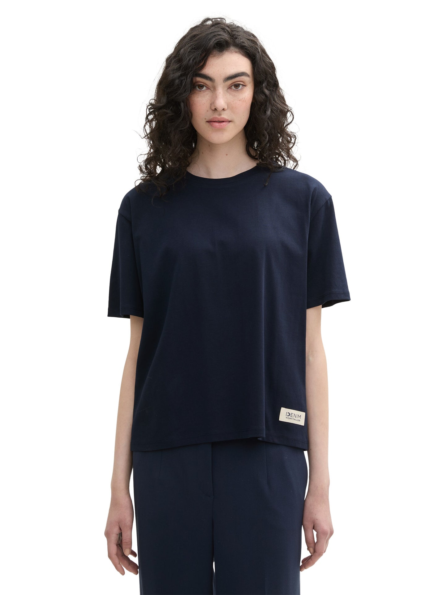 Boxy Jersey T-Shirt aus Bio-Baumwolle