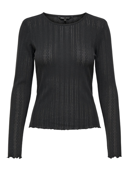 ONLCARLOTTA L/S TOP NOOS JRS