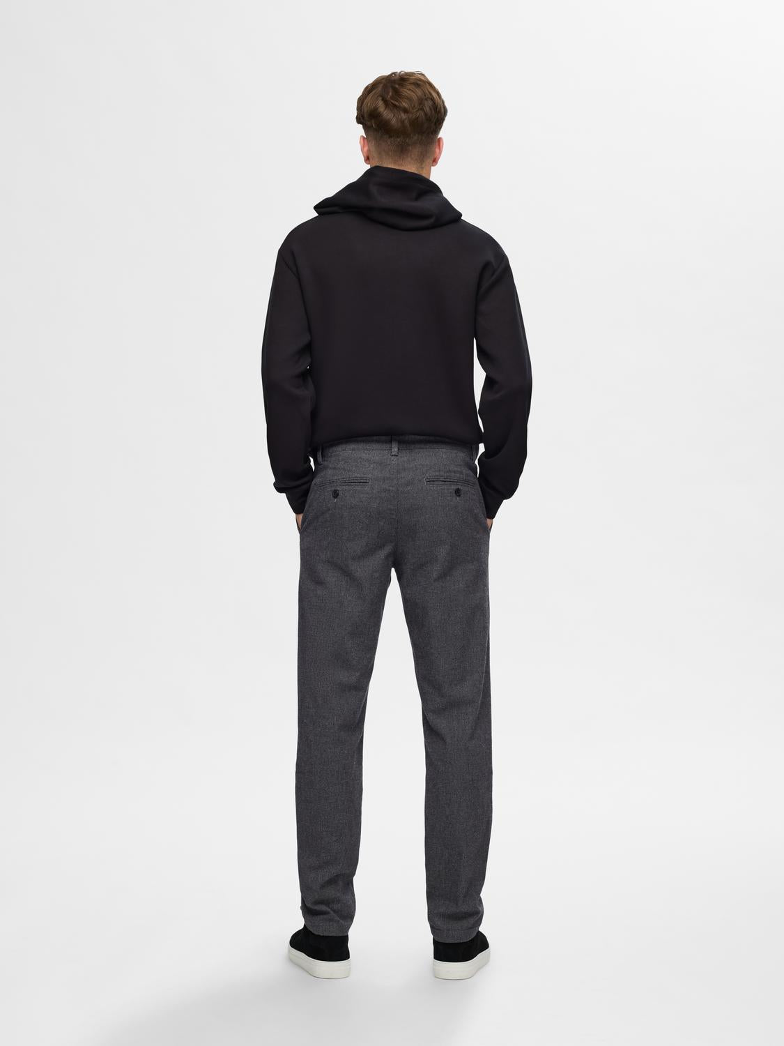 SLH175-SLIM MILES BRUSHED PANTS W NOOS