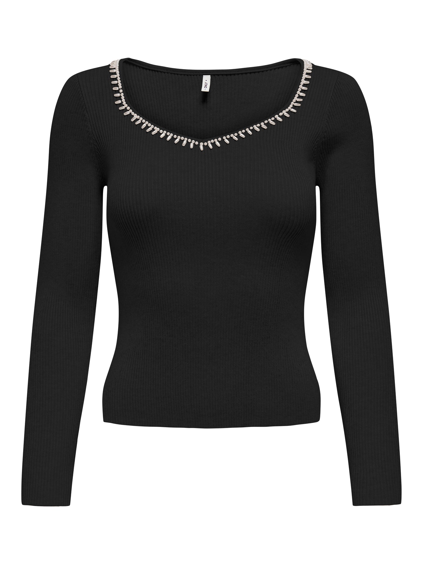 ONLEMMA LS V-NECK PEARL KNT