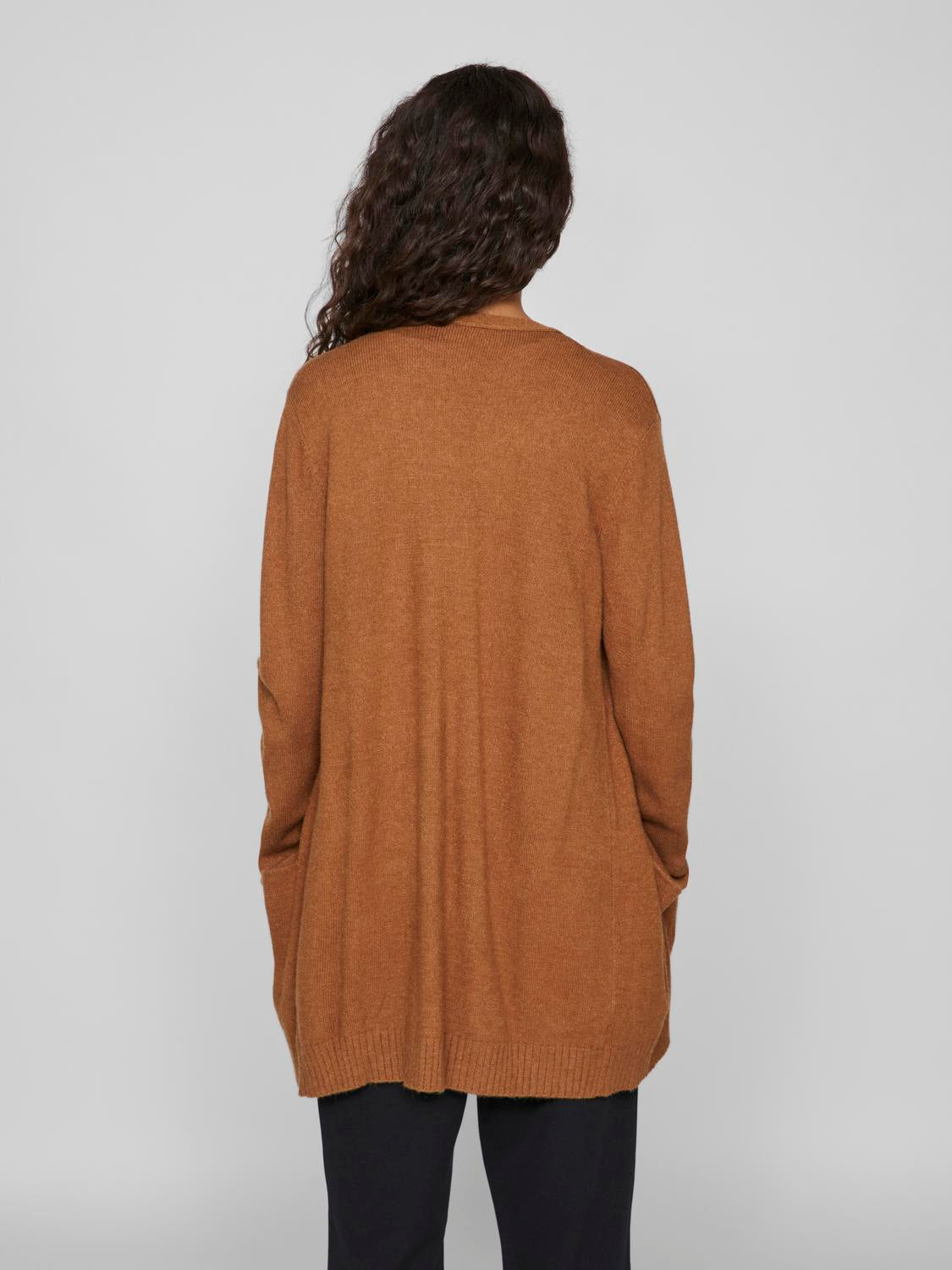 VIRIL OPEN L/S KNIT CARDIGAN - NOOS