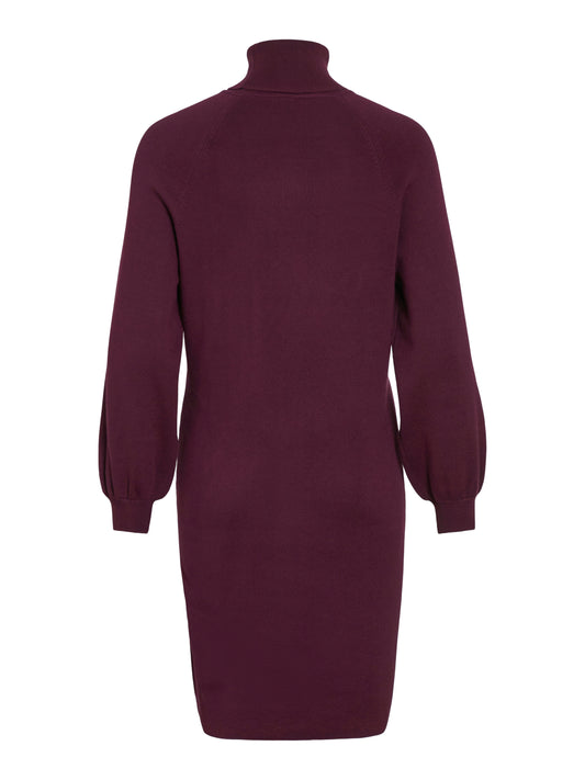 VIOSTRIA ROLL NECK L/S KNIT DRESS - NOOS