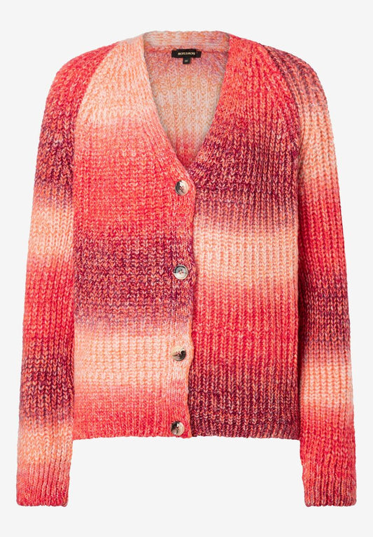 Strickjacke mit Farbverlauf  Herbst-Kollektion