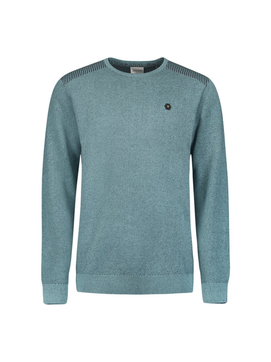 Pullover Crewneck 2 Coloured Jacquard