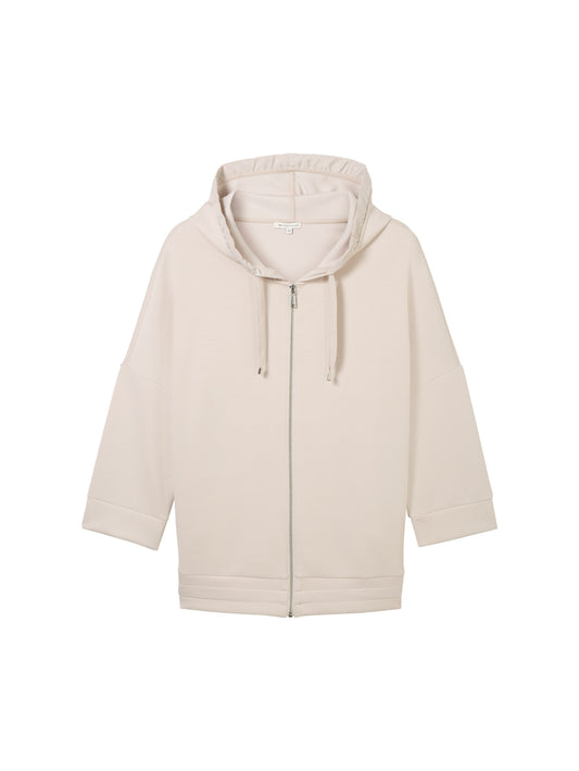 Plus - 7/8 Arm Sweatjacke