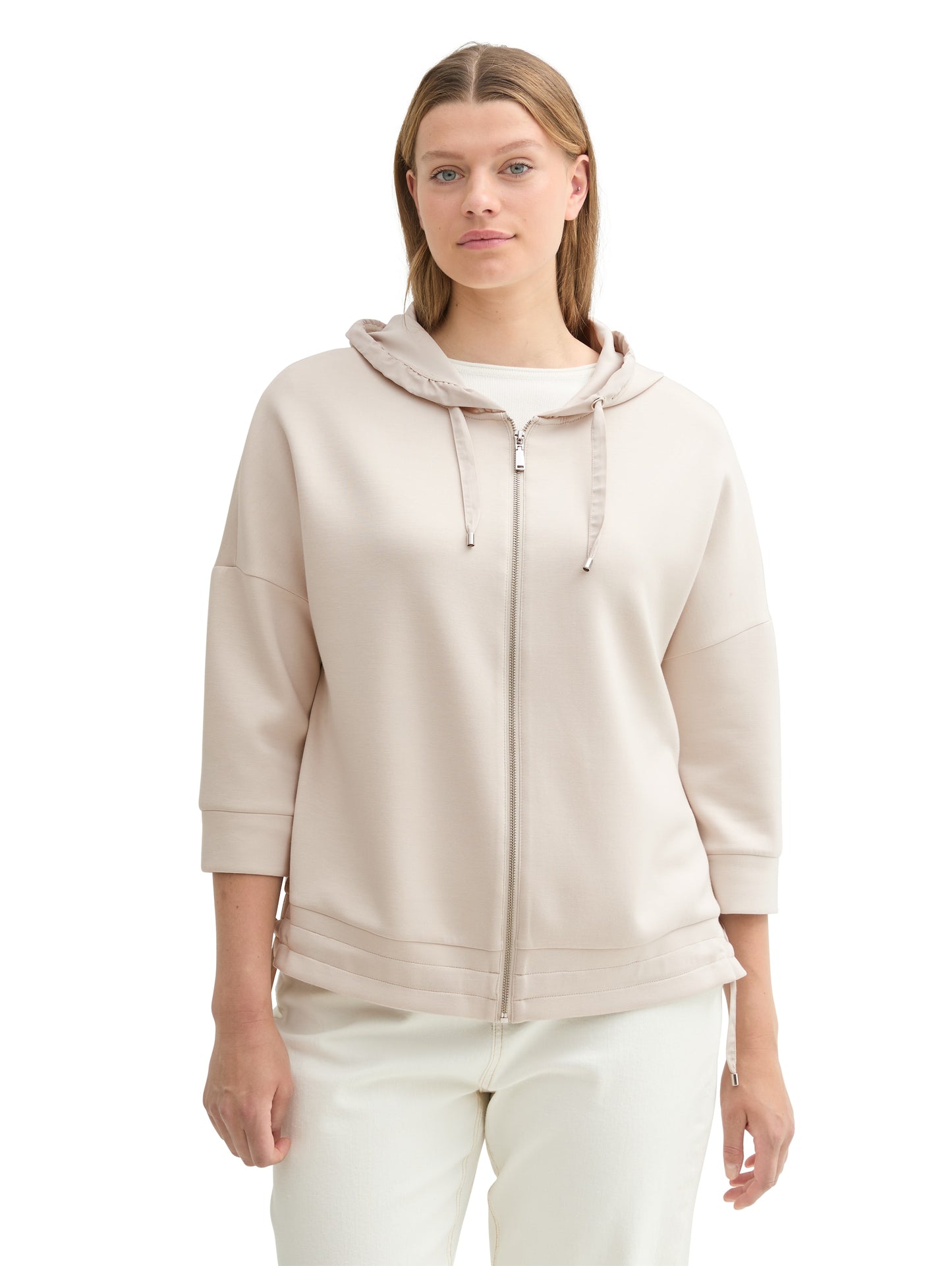 Plus - 7/8 Arm Sweatjacke