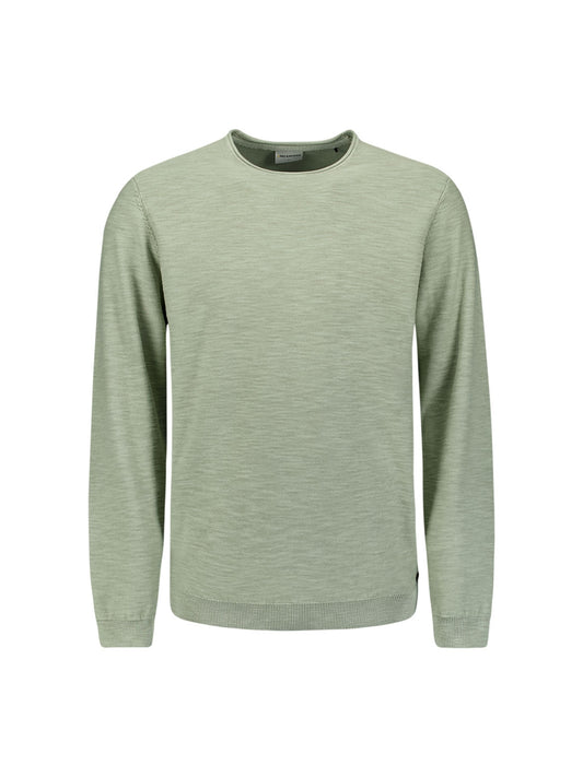 Pullover Crewneck Garment Dyed + Stone Washed