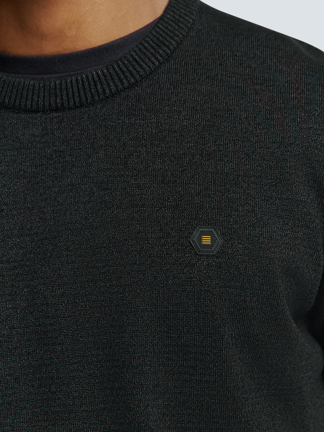 Pullover Crewneck 2 Coloured Melange