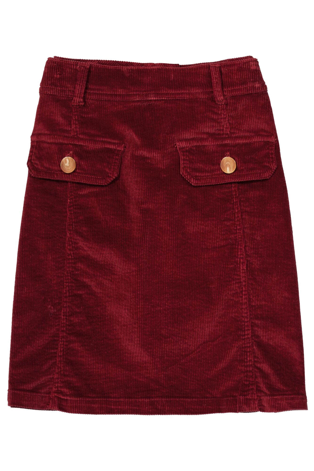 V40321_ladies skirt, RED