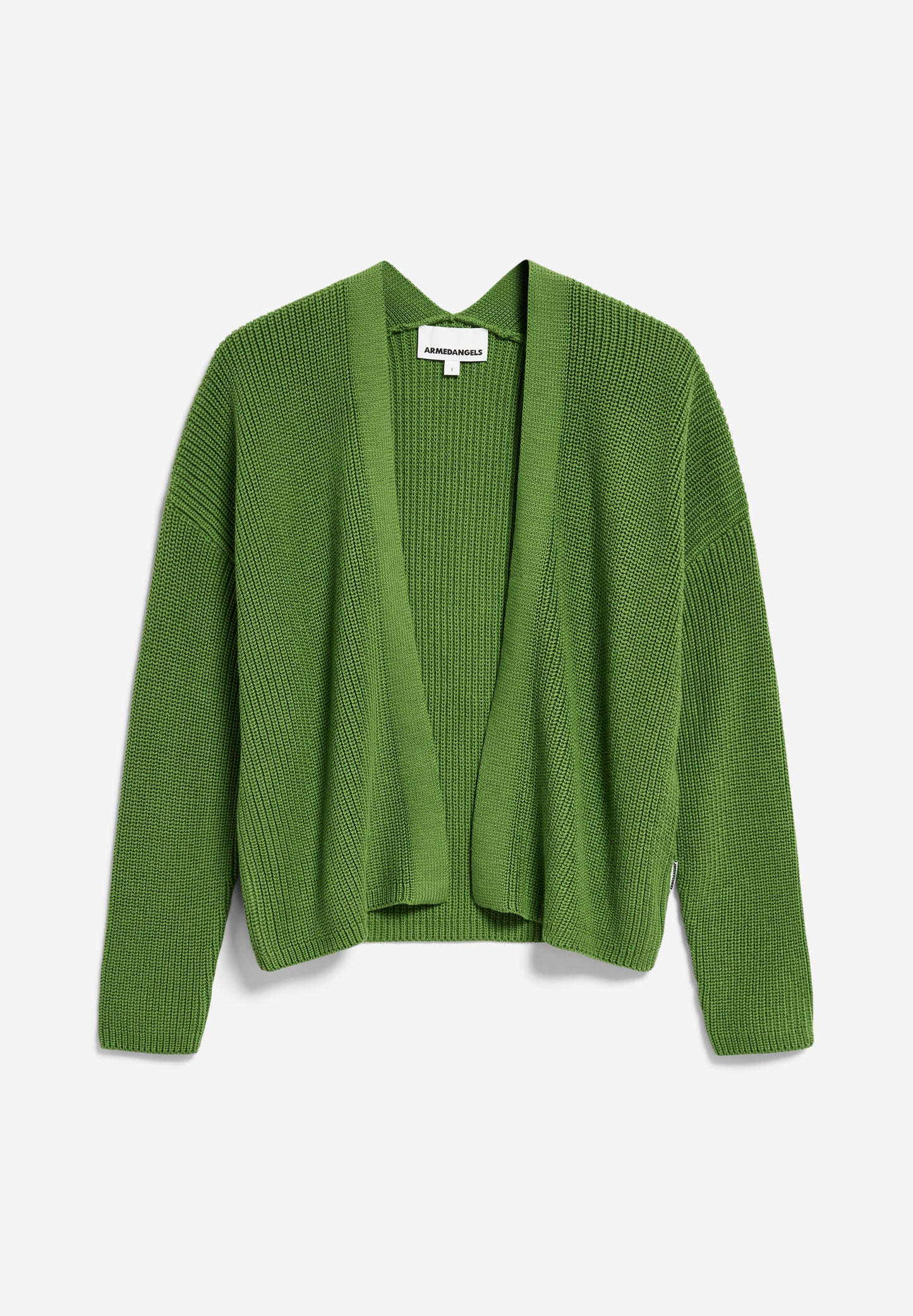 VALENTINAA Strick Cardigan Solid, ivy green