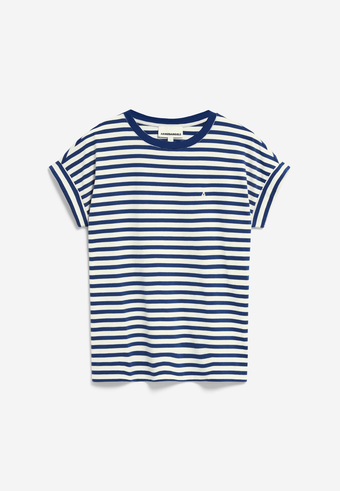 IDAARA STRIPES Shirts T-Shirt Yarn Dyed Stripe, white-black