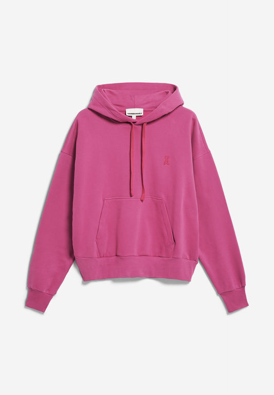 FRANCISARAA Sweat Hoodie Solid, crushed berry