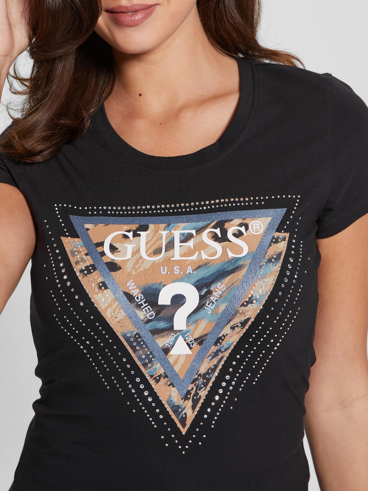 Guess T-Shirt 1/2 FJBLK