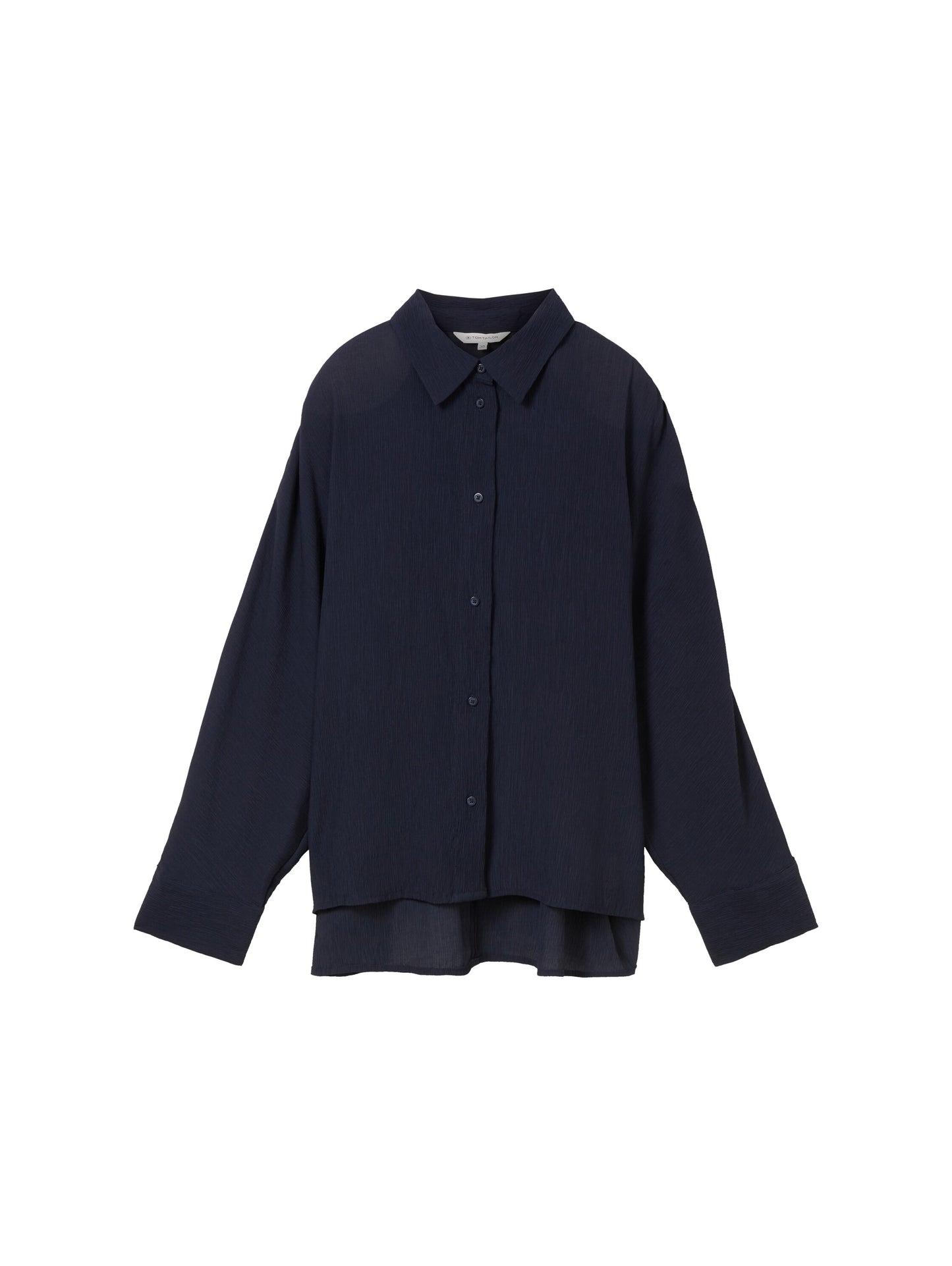 Oversized Bluse mit Struktur