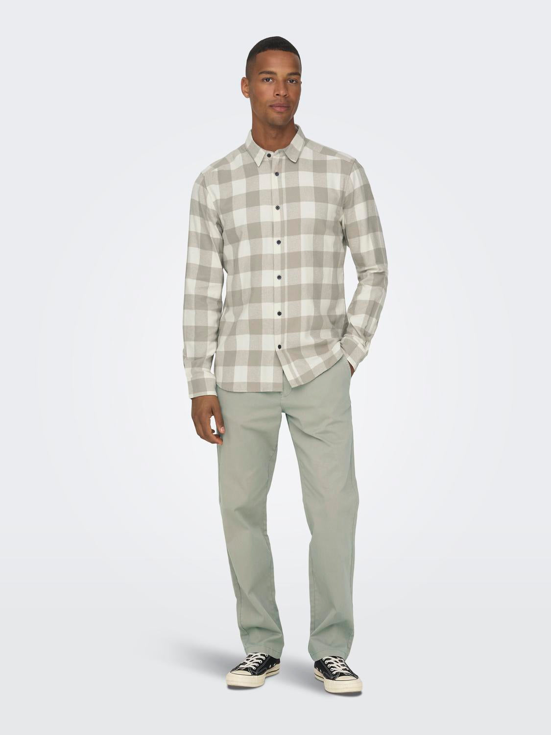 ONSGUDMUND LS CHECKED SHIRT NOOS