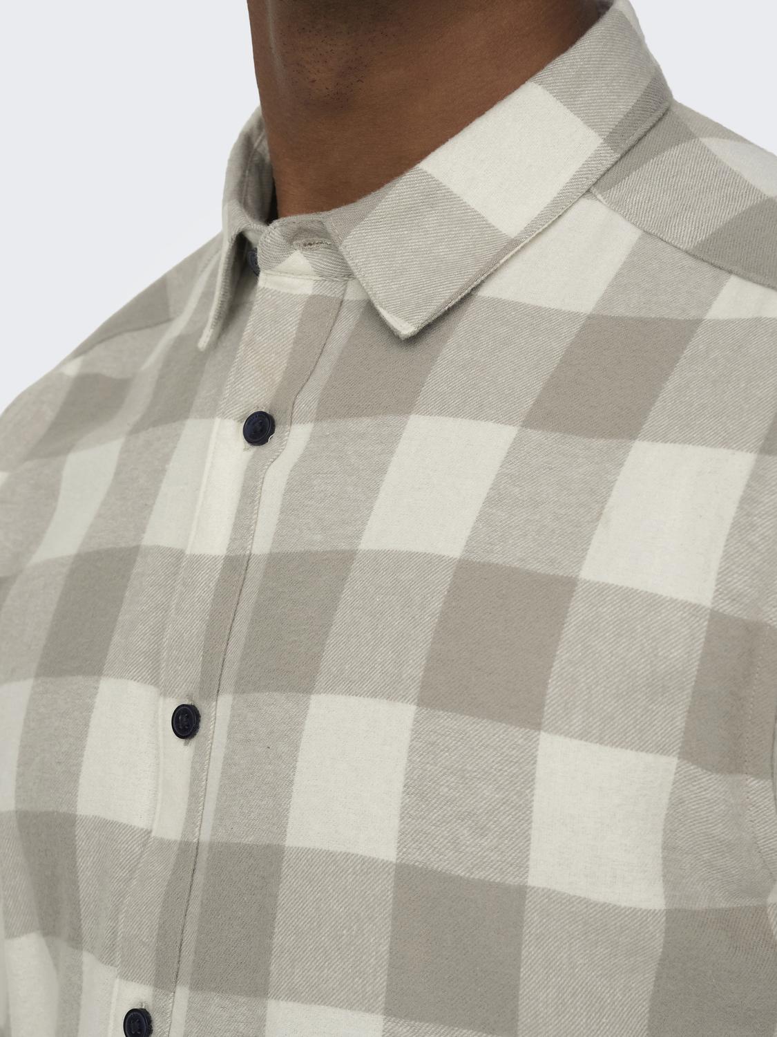 ONSGUDMUND LS CHECKED SHIRT NOOS