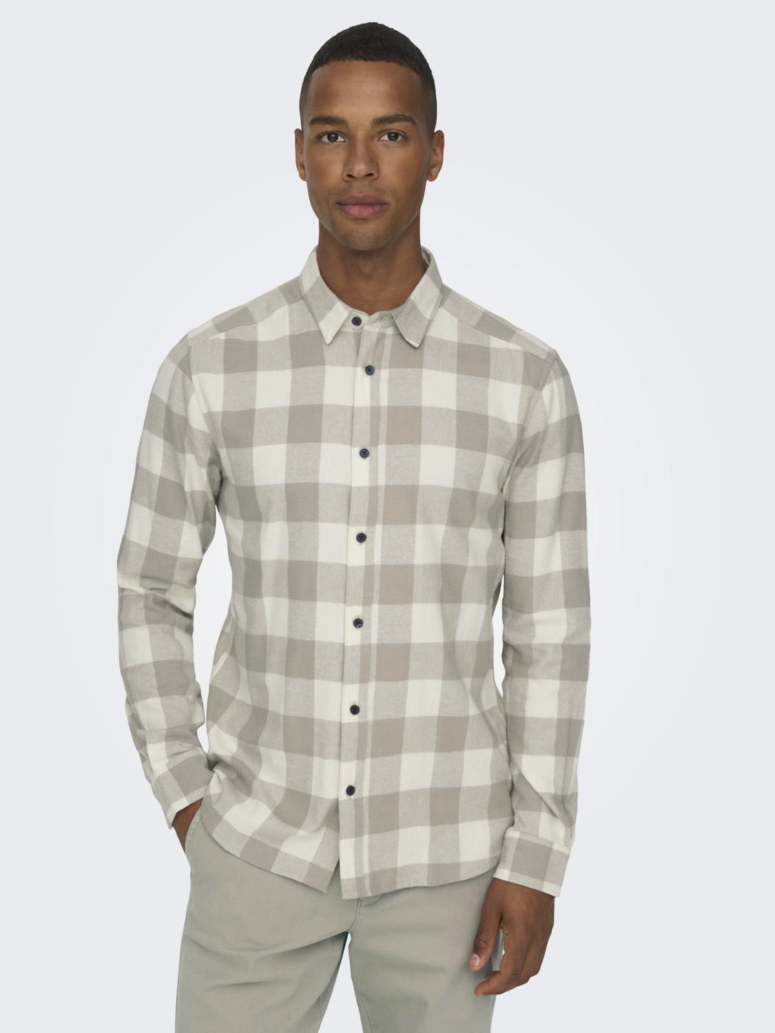 ONSGUDMUND LS CHECKED SHIRT NOOS