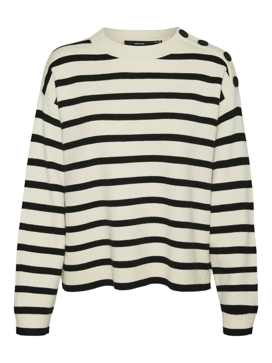 VMSABA LS O-NECK BUTTON PULLOVER GA NOOS