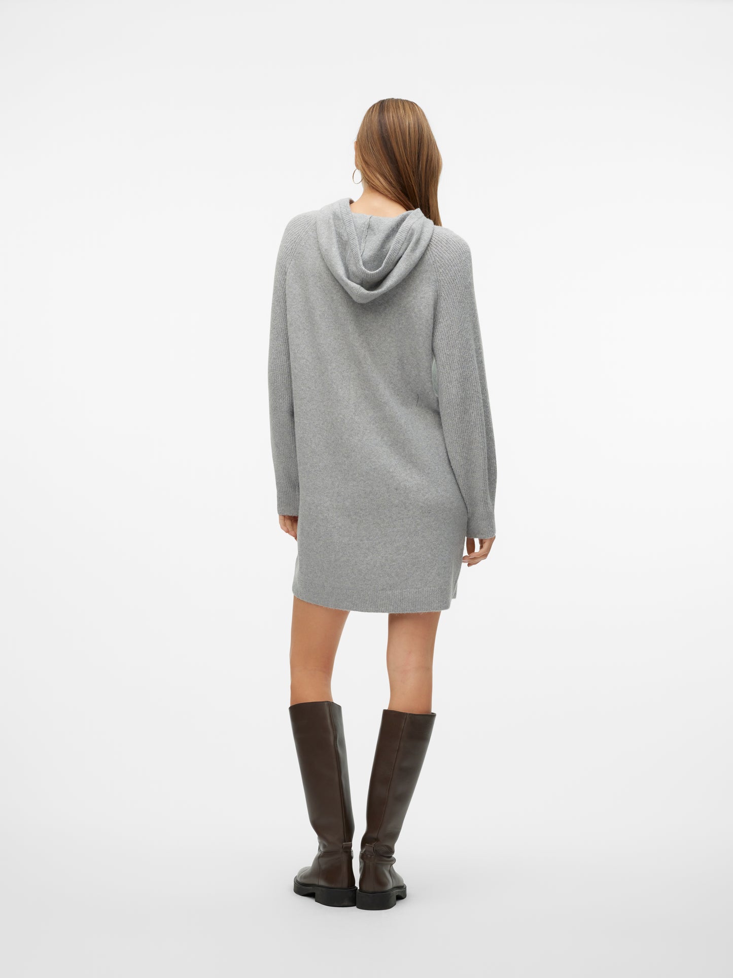 VMDOFFY HOODIE LS SHORT DRESS GA