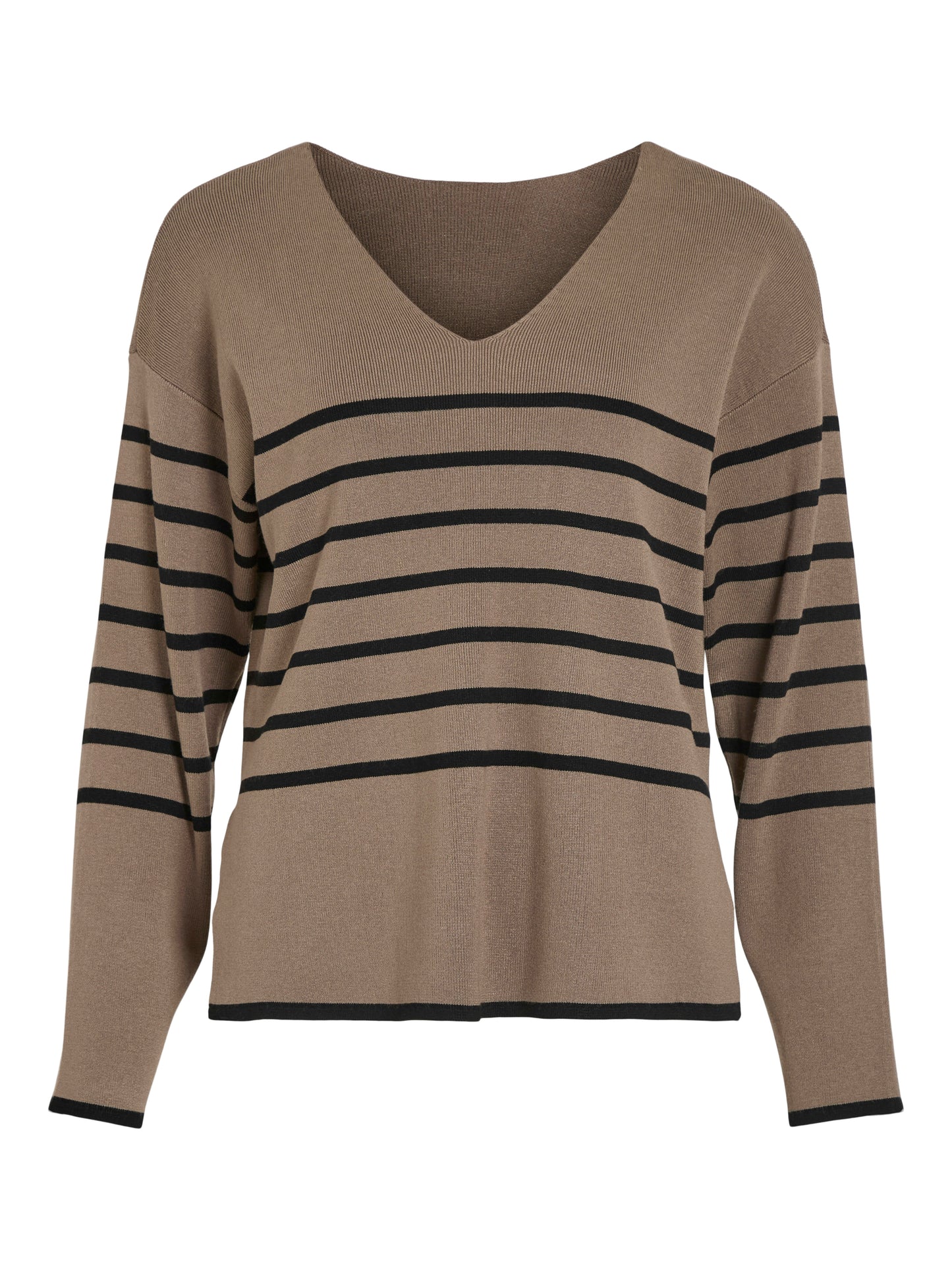 VIOSTRIA V-NECK L/S REV TOP-NOOS