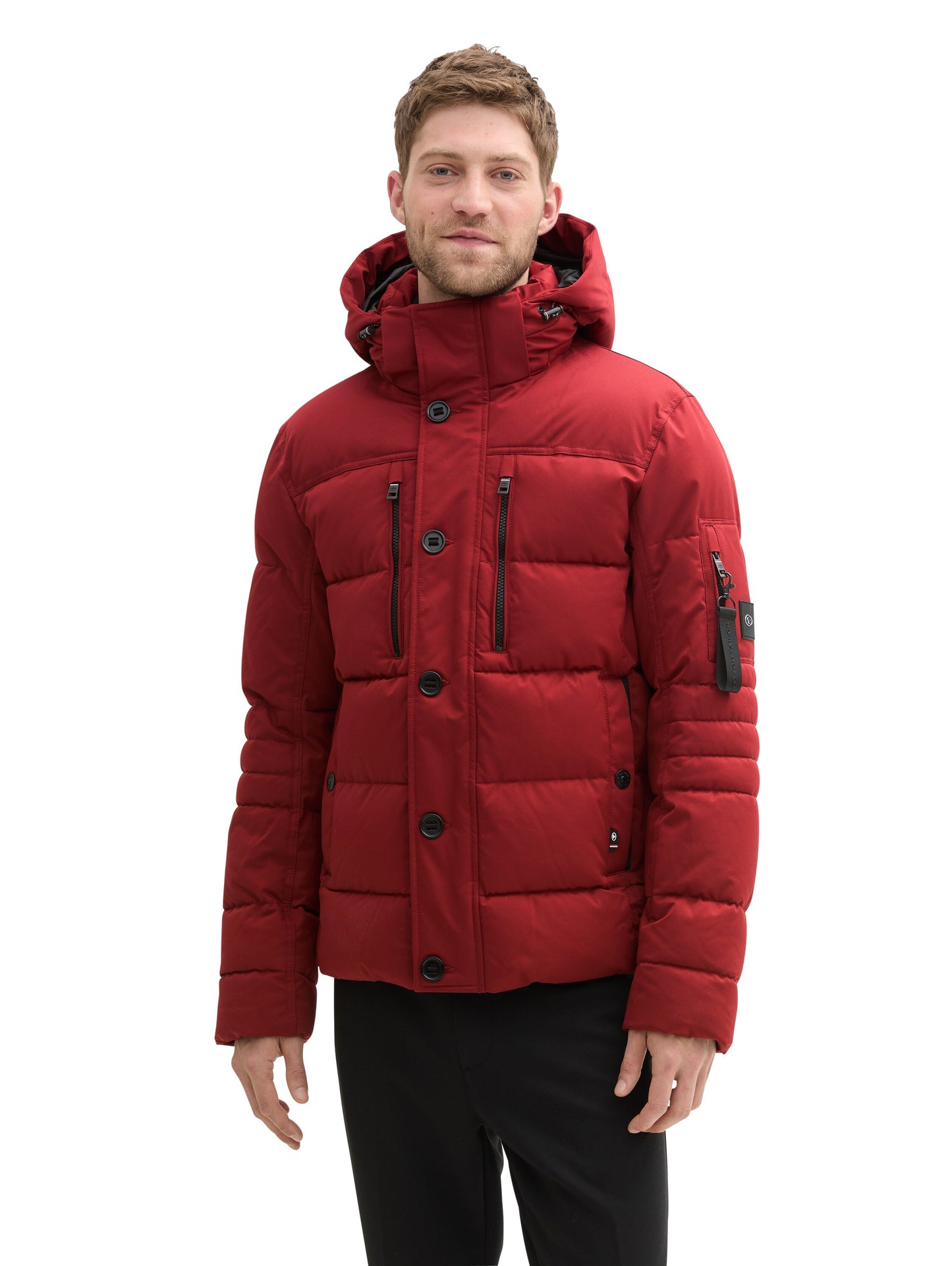 Puffer Jacke mit Kapuze