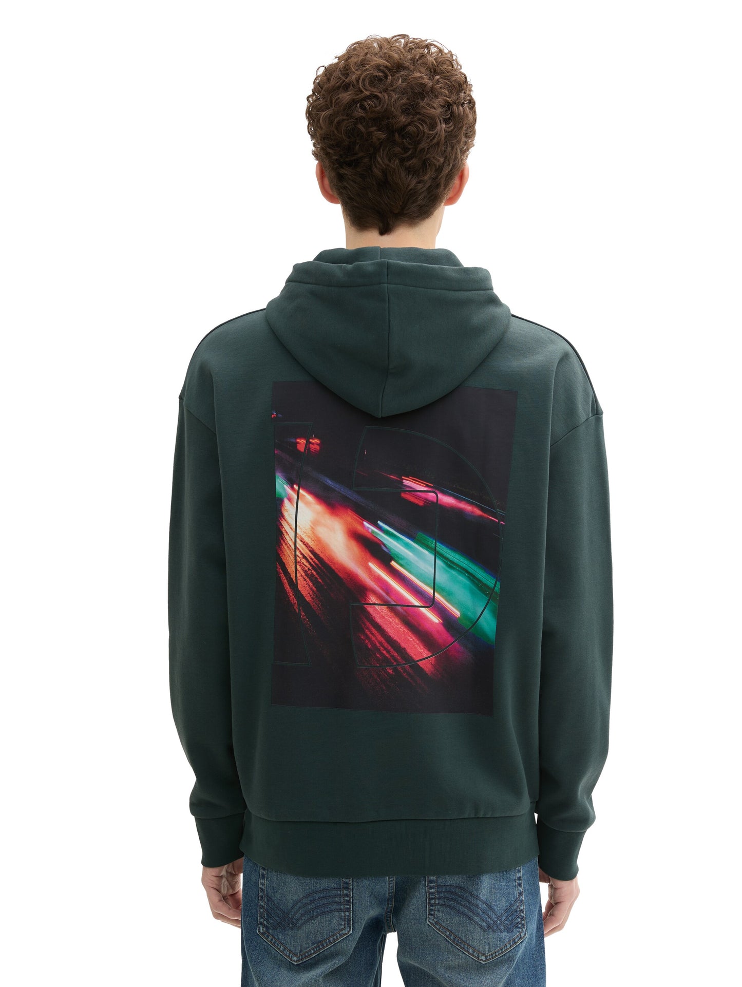 Relaxed Hoodie mit Print