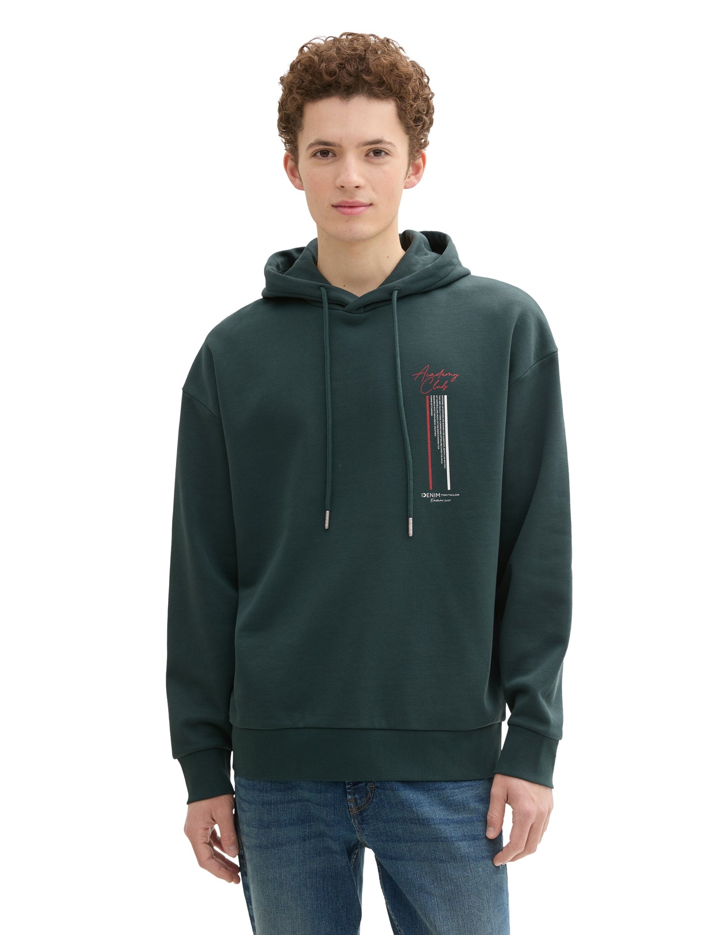 Relaxed Hoodie mit Print