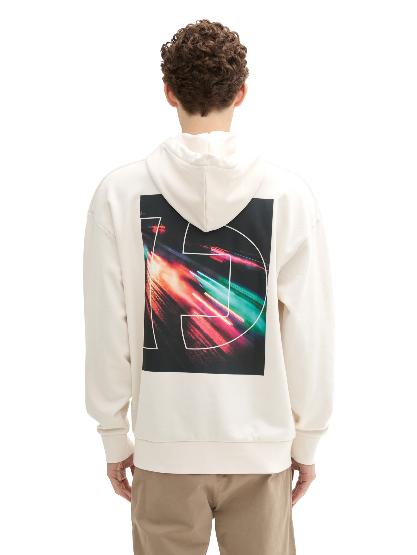 Relaxed Hoodie mit Print