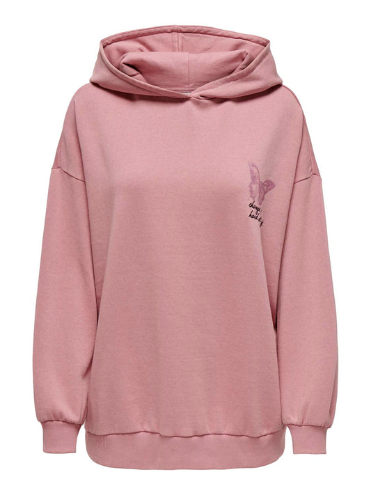 ONLLUCINDA L/S BUTTERFLY HOOD BOX SWT