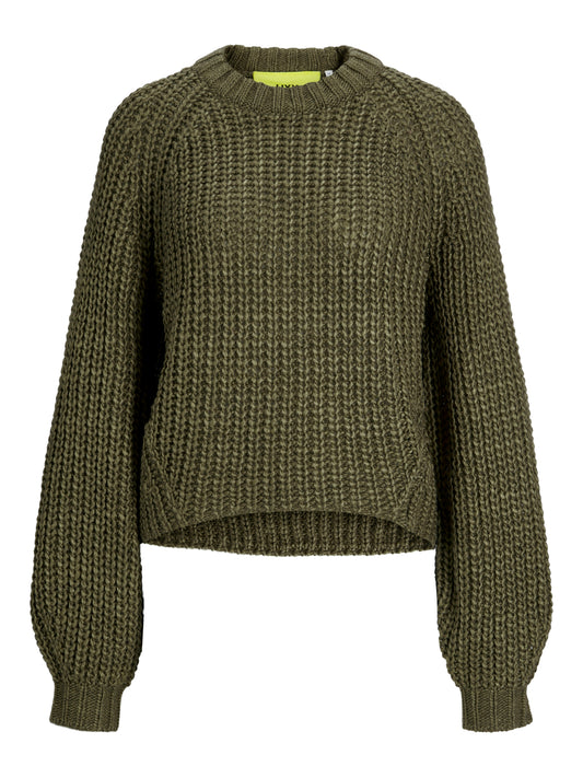 JXKELLY CHUNKY CREW NECK KNIT SN