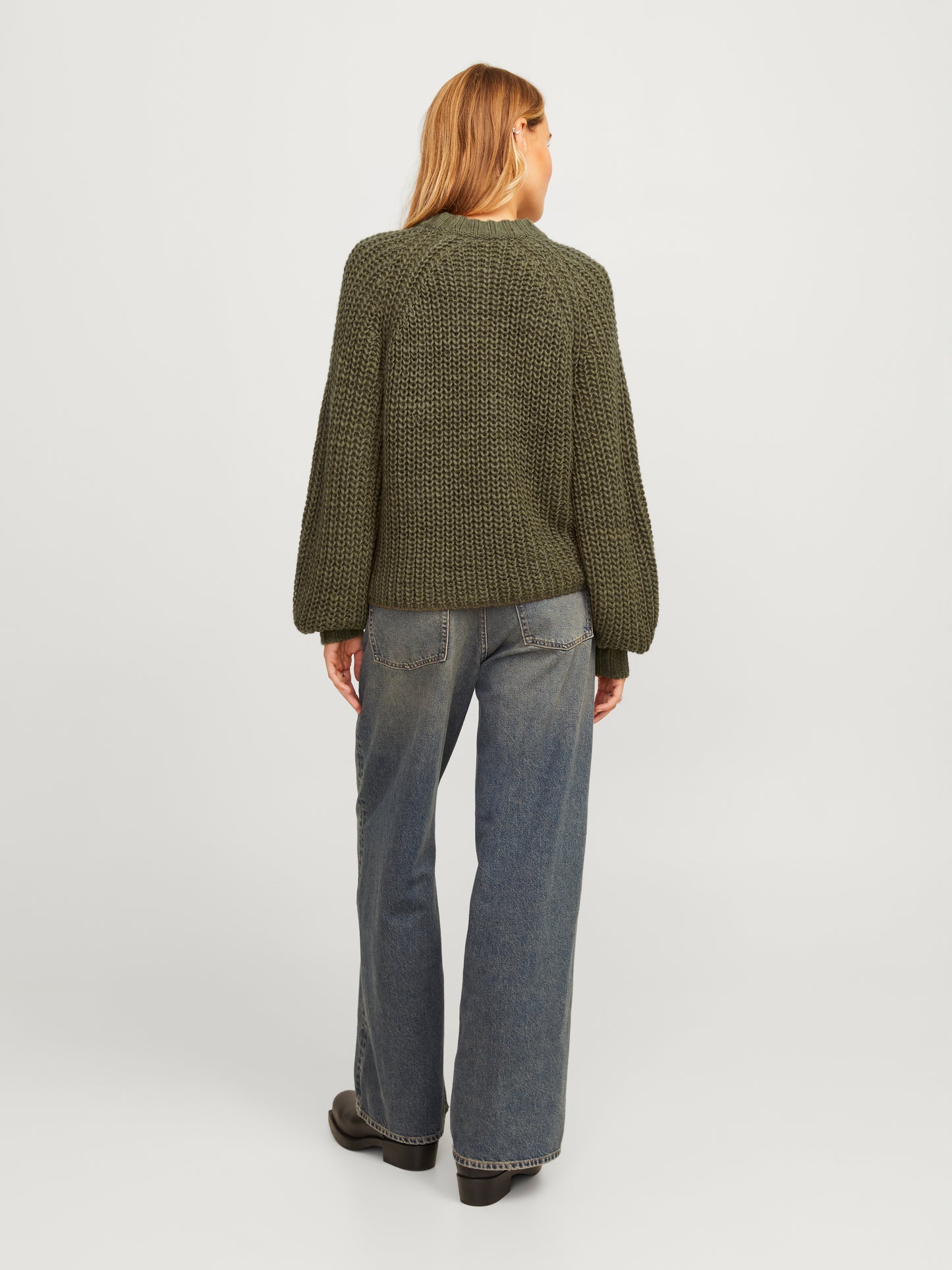 JXKELLY CHUNKY CREW NECK KNIT SN