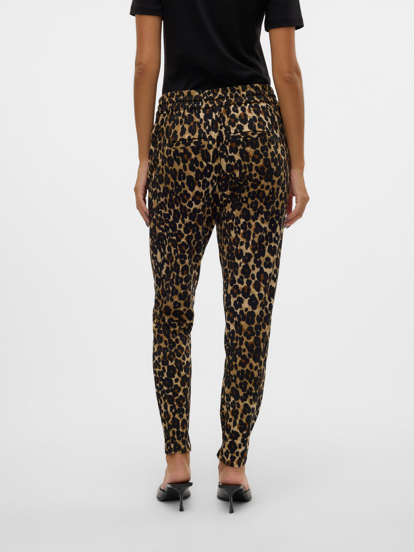 VMEVA MW LOOSE STRING PRINT PANT