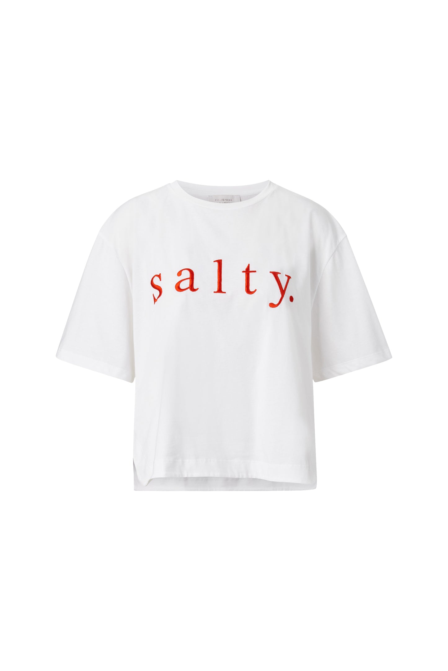 Boxy T-Shirt Salty Print organic