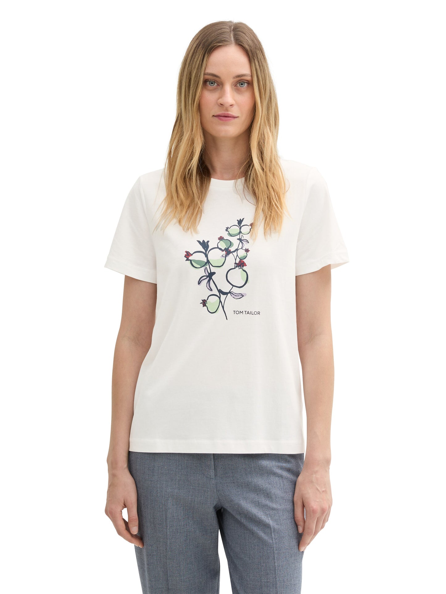 Print T-Shirt mit Bio-Baumwolle