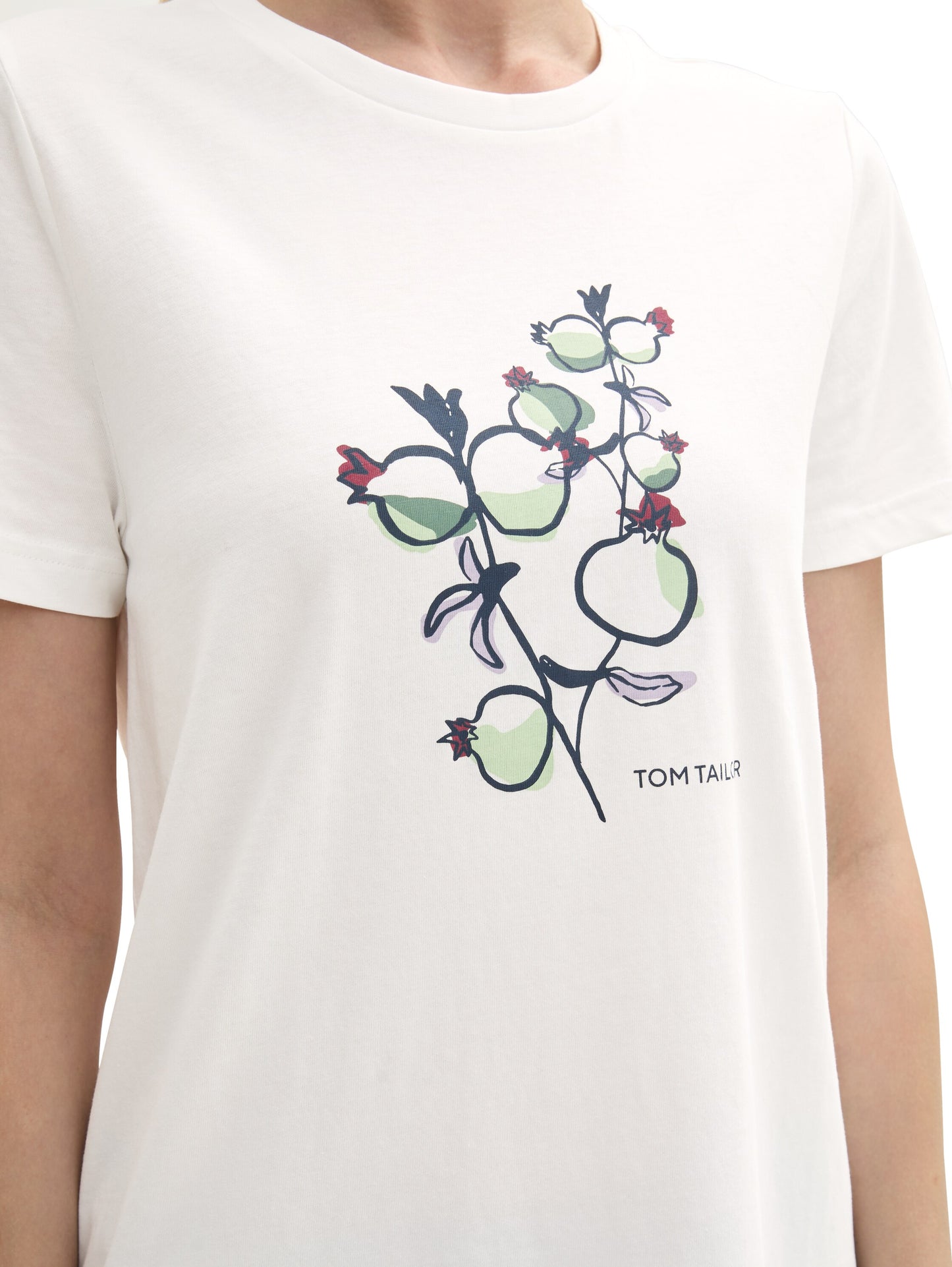 Print T-Shirt mit Bio-Baumwolle