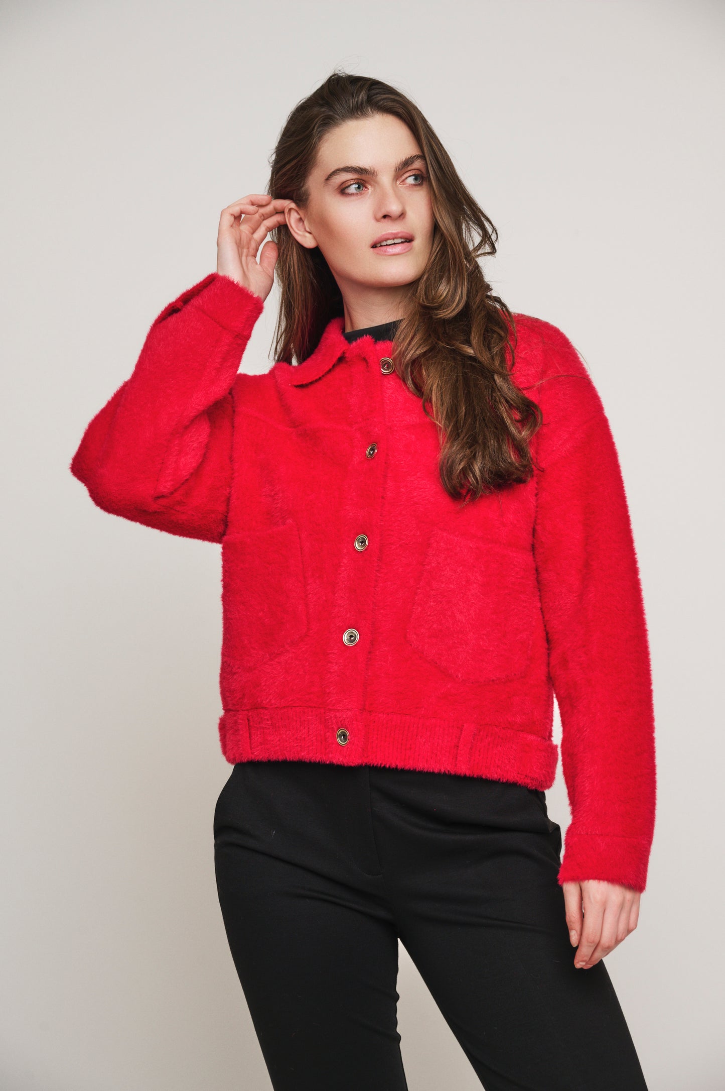 Rino&Pelle Jacke Indoor FRed Berry