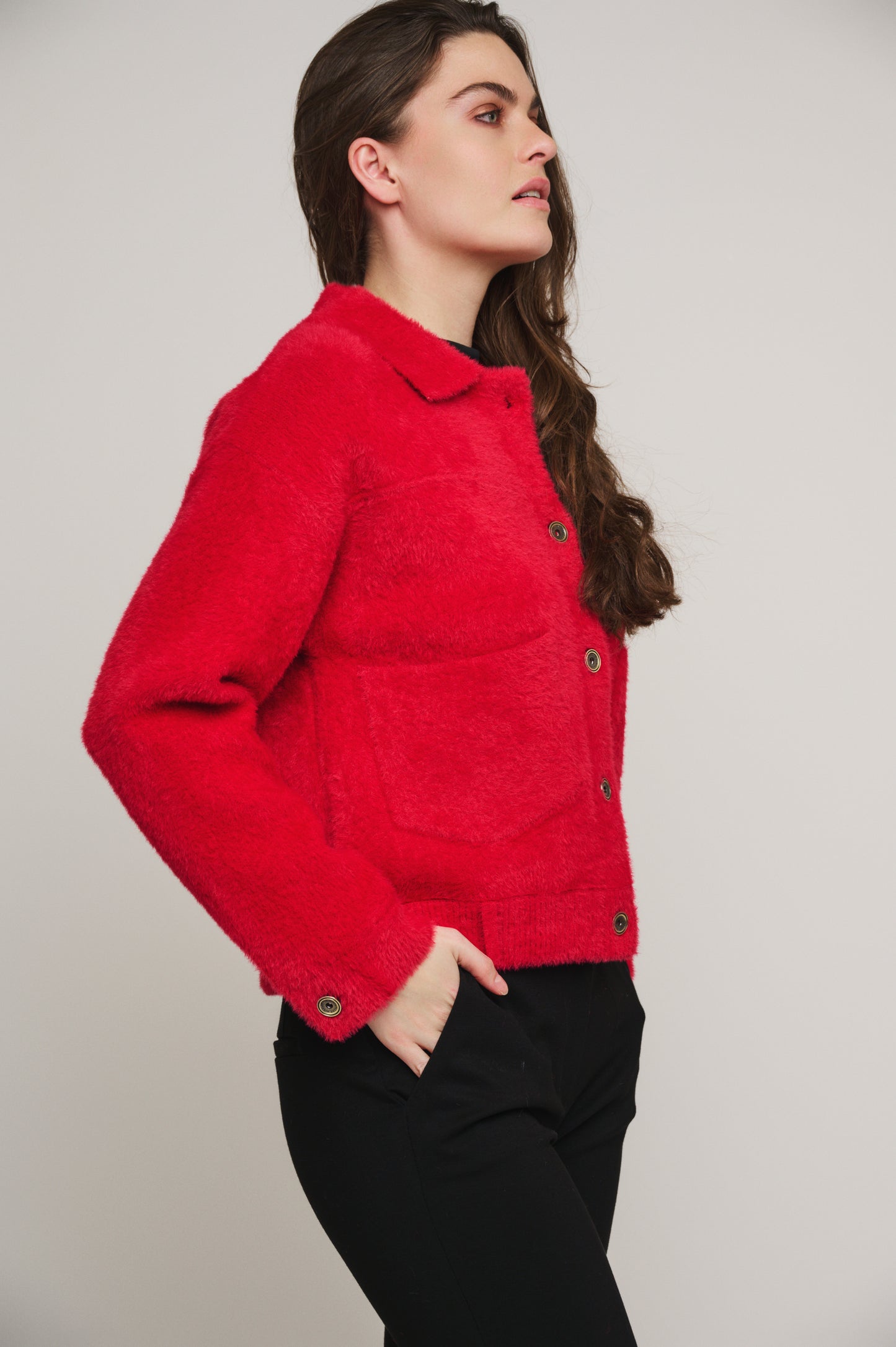 Rino&Pelle Jacke Indoor FRed Berry