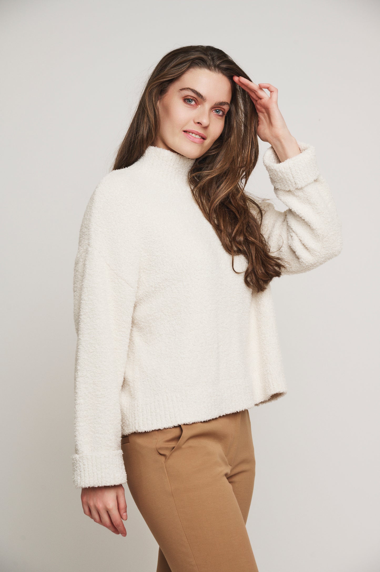 Rino&Pelle Strickpullover Fsnow white