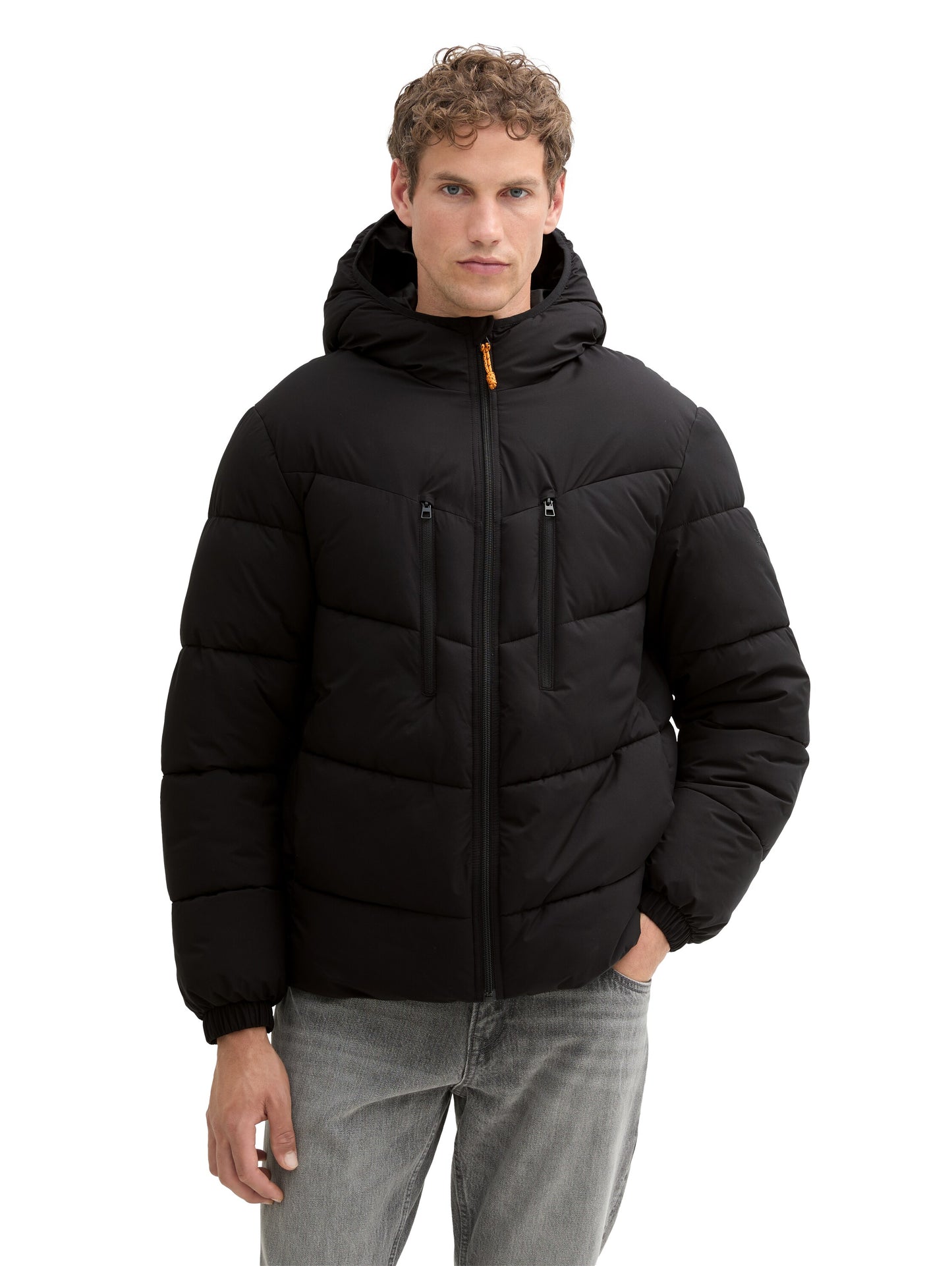 Puffer Jacke mit Kapuze