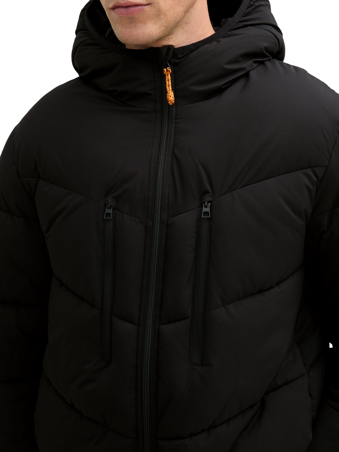 Puffer Jacke mit Kapuze