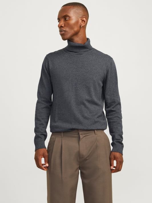 JJEBASIC KNIT ROLL NECK NOOS