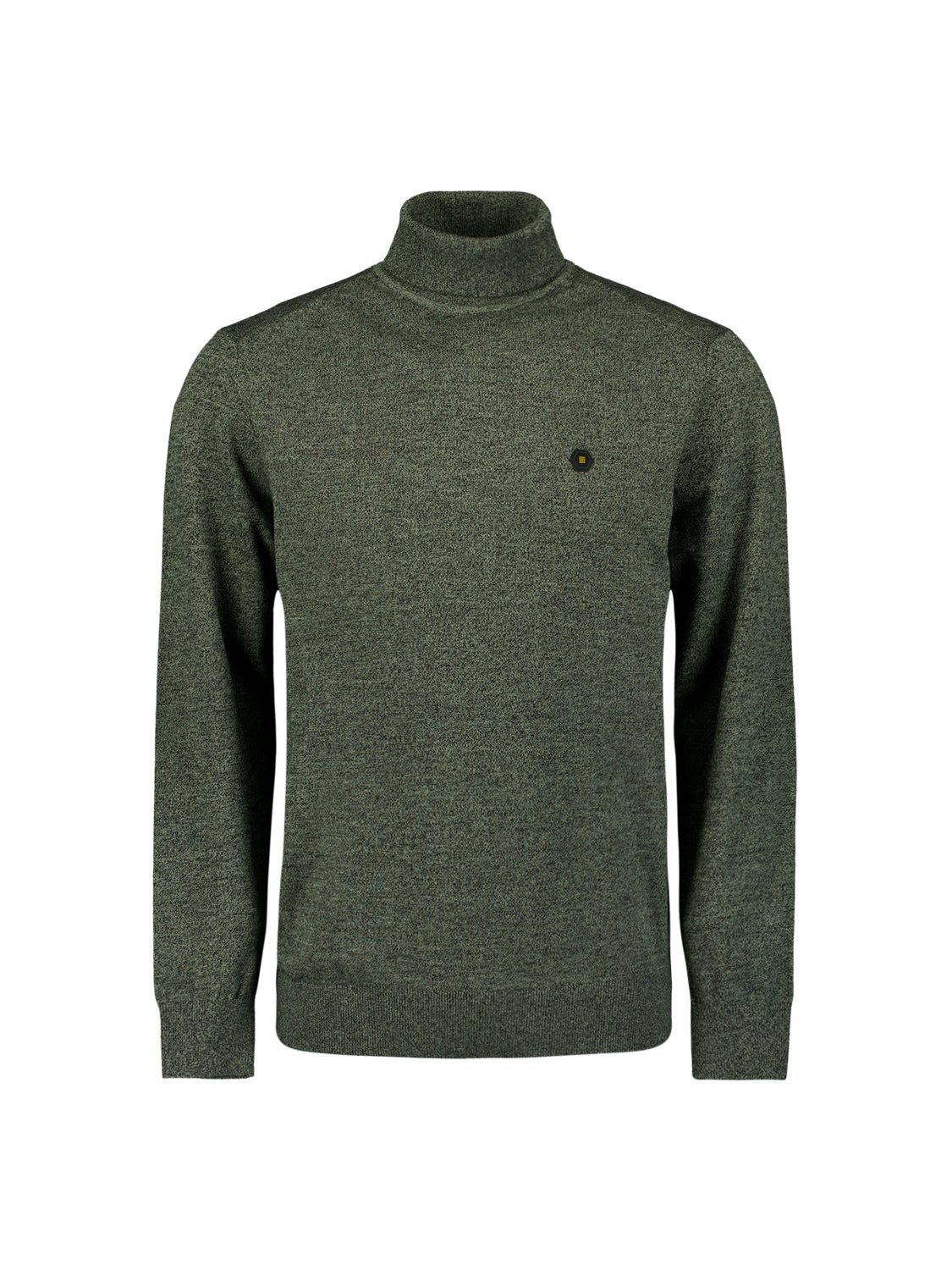 Pullover Rollneck 2 Coloured Melange