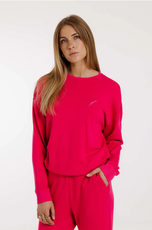 Lara Soft Sweater, pink rose