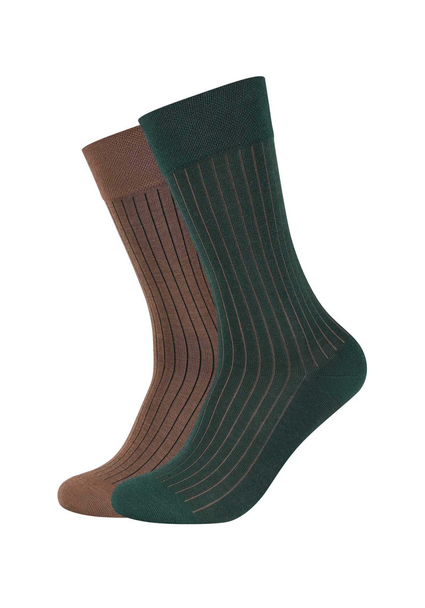 Men ca-soft shadow stripes Socks 2p